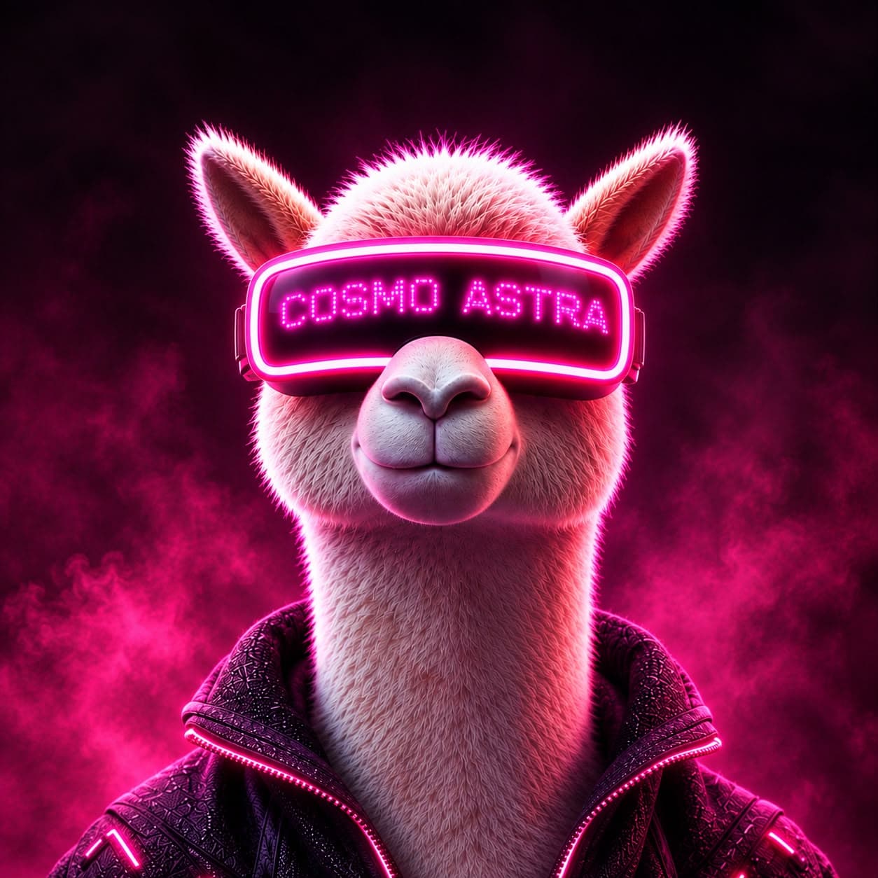 Cosmo Coins Llama Mascot